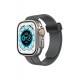 Newface Apple Watch 38mm KR412 Elegance Stylısh Kordon - Füme