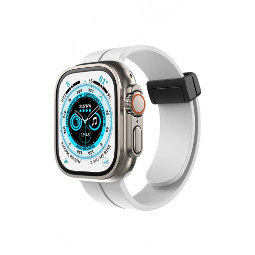 Newface Apple Watch 38mm KR412 Elegance Stylısh Kordon - Beyaz