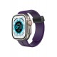 Newface Apple Watch 38mm KR412 Elegance Stylısh Kordon - Derin Mor