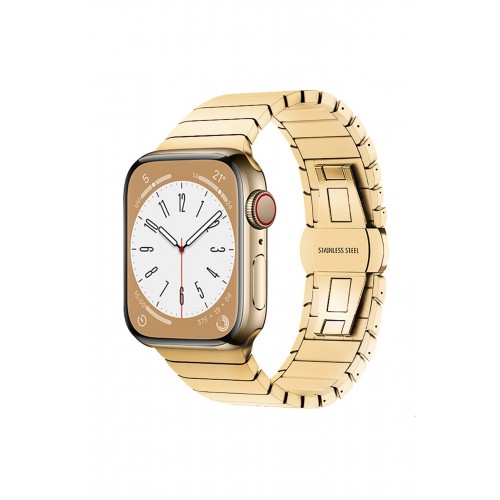 Newface Apple Watch 40mm KR413 Fine Steel Kordon - Gold