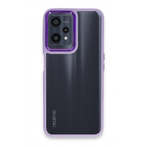 Newface Realme 9 Pro 5G Kılıf Dora Kapak - Lila