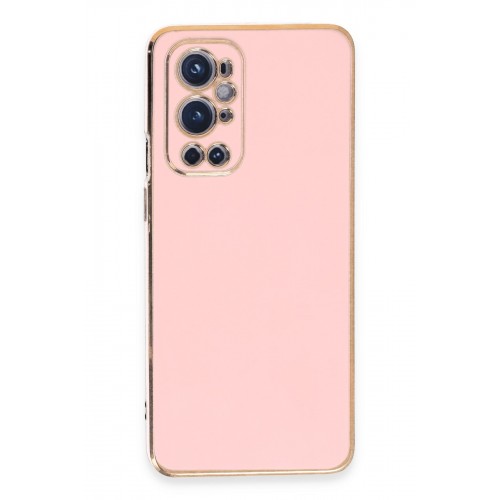 Newface One Plus 9 Pro Kılıf Volet Silikon - Pembe