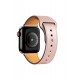 Newface Apple Watch 38mm KR415 Luaz Deri Kordon - Pembe