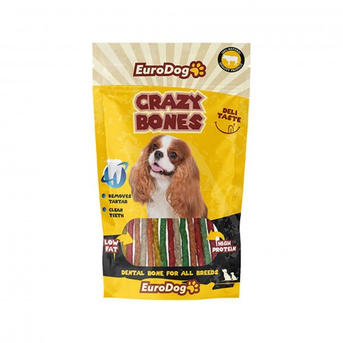 EuroDog Crazy Bone Munchy Kemik 100 Gr.