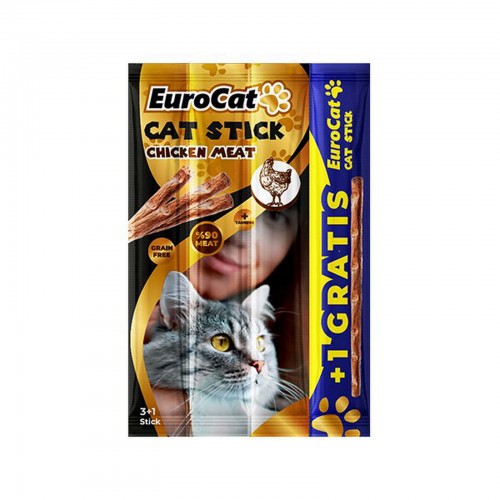 EuroCat CatStick Tavuklu 4x5 gr