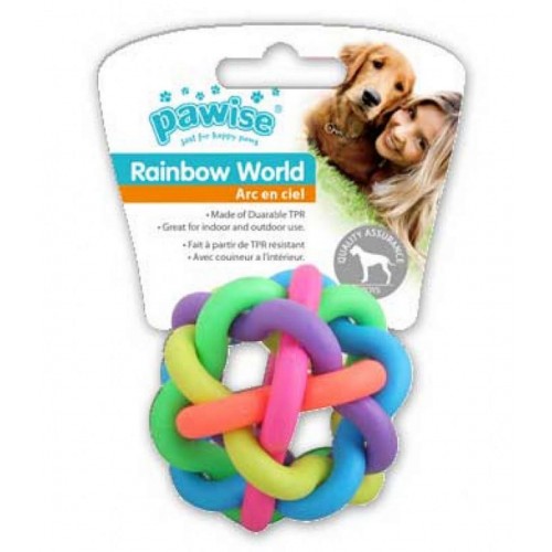 Pawise Rainbow World Örgü Top Ø 7,5 cm