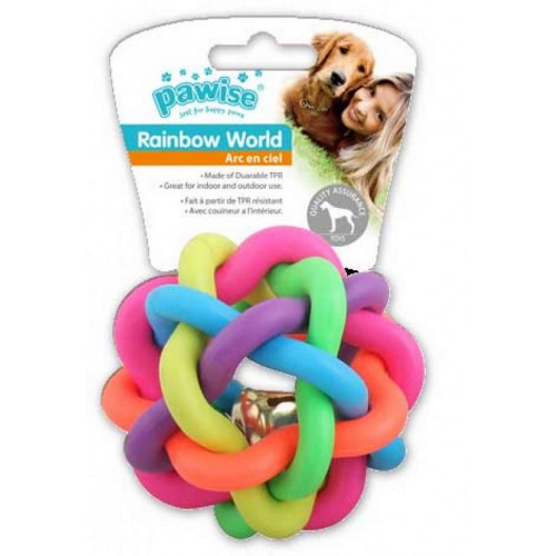 Pawise Rainbow World Örgü Top Ø 10,5 cm