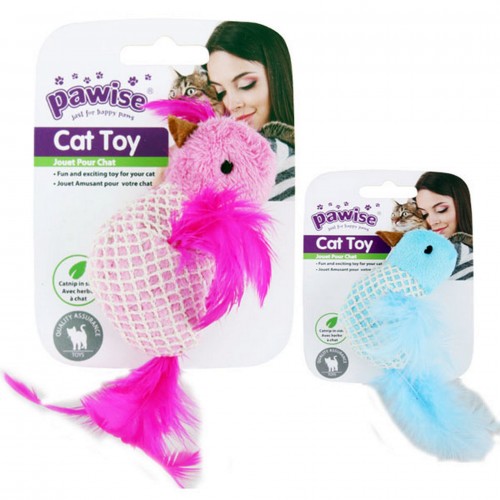 Pawise Catnipli Peluş Kuş Kedi Oyuncağı 9 cm