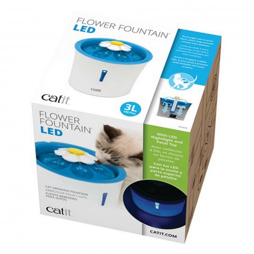 Catit 2.0 Flower Fountain Led Işıklı