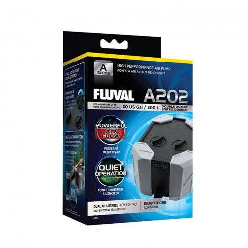 Fluval Air 202 Hava Motoru Çift Çıkışlı