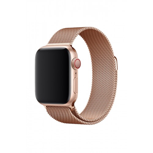 Newface Apple Watch 40mm Metal Mıknatıslı Kordon - Bakır