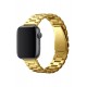 Newface Apple Watch 42mm Metal Baklalı Kordon - Gold