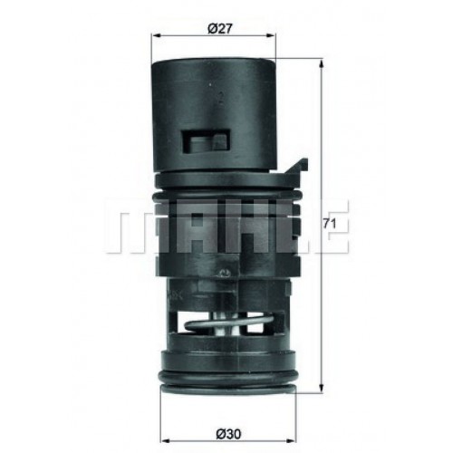 YAG TERMOSTATI OTM/SANZ BMW M43 M52 M54 N40 N46 E46 E83 E53