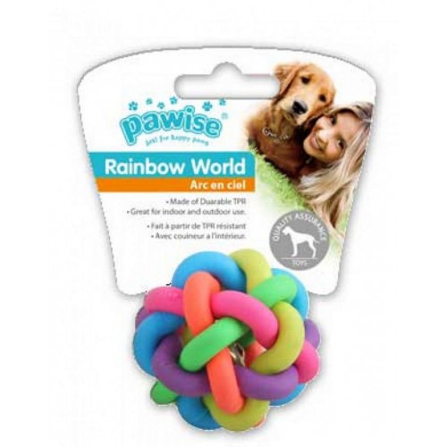 Pawise Rainbow World Örgü Top Ø 6,5 cm