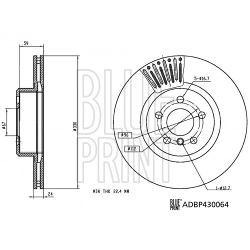 FREN DISKI ON BMW G30 G31 F90 16 X3 G01 17 X4 G02 18 G29