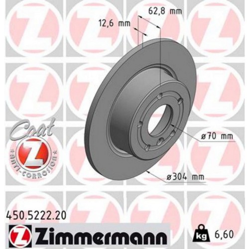 FREN DISKI ARKA DISCOVERY 2 L318 RANGE ROVER 2 P38A RANGE ROVER 3 VOGUE L322 05 12