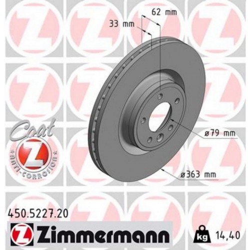 FREN DISKI ON 19 INC RANGE ROVER SPORT 2 L494 13 16 RANGE ROVER 4 VOGUE L405 12 DISCOVERY 5 L462 16