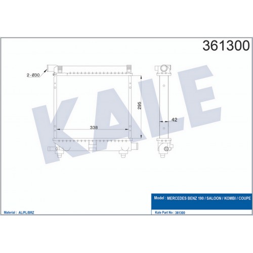 MOTOR SU RADYATORU KLIMASIZ / MANUEL SANZIMAN MERCEDES W201 85 93 W124 86 92 S124 86 90