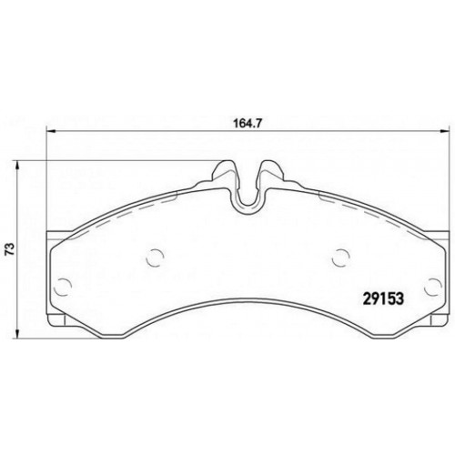 FREN BALATASI ÖN ARKA MERCEDES SPRINTER 901 904 95 06-VW LT 28 35 46 95 06