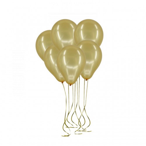 ZERO LAND - 100 adet Metalik Balon Gold 12 inç - 30 cm