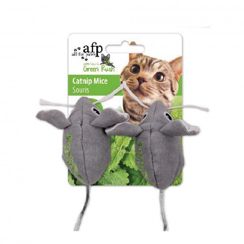 Afp Green Rush - Peluş Catnip Fare Oyuncak