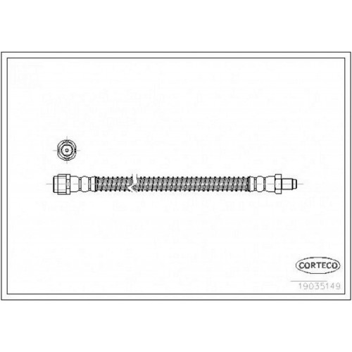 FREN HORTUMU ARKA MERCEDES W204 S204 C204 S212 C207 W220 X204 R230