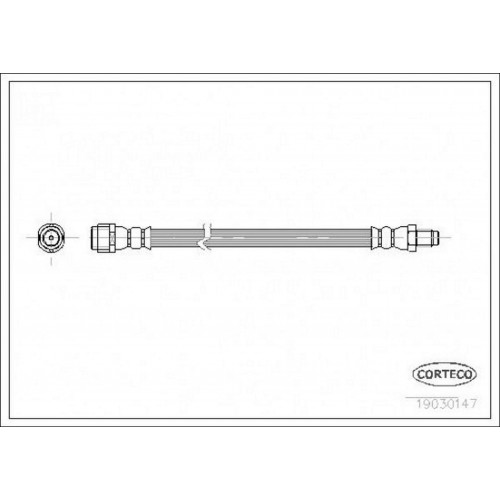 FREN HORTUMU ARKA MERCEDES W168 W169 W245 VANEO 414