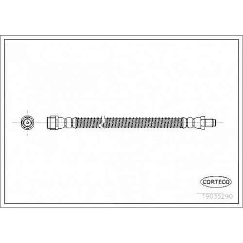 FREN HORTUMU ARKA MERCEDES S-CLASS W221 C216 W222 C217 A217