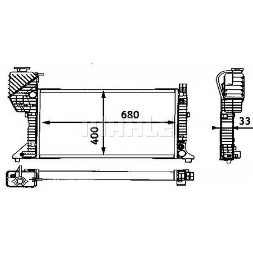 MOTOR SU RADYATORU KLIMASIZ / MANUEL SANZIMAN MERCEDES SPRINTER 901 904 96 06