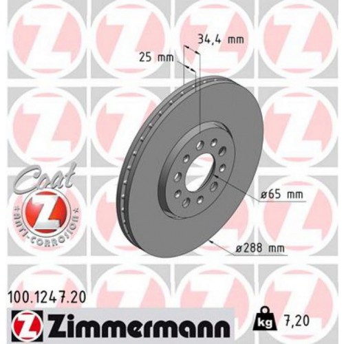 ÖN FREN AYNASI GOLF IV 00 V 03 POLO 01 BORA 98 OCTAVIA 98 FABIA 05 IBIZA 05 288x25x5DLxHAVALI 986478867-DF4027