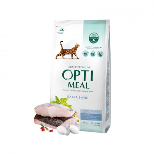 Optimeal Morina Balıklı Yetişkin Kedi Maması 1,5Kg