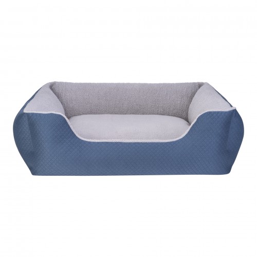 Pet Comfort Echo  Köpek Yatağı Mavi/Gri Peluş L 105x80cm