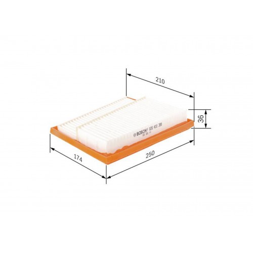 HAVA FILTRESI SOL MERCEDES OM642 X164 W204 W211 W221 W251