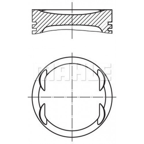 PISTON SEGMAN 0.50mm 85.50mm BMW M44 B19 E36 318 TI-IS 1.9I 95 98