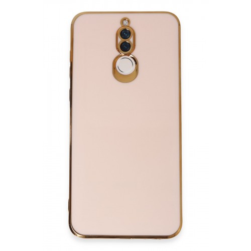 Newface Huawei Mate 10 Lite Kılıf Volet Silikon - Pembe