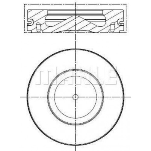 PISTON SEGMAN 84.50mm BMW E60 E87 E90 E92 E93 F10 F20 F30 F32 F33 F34 F36 E83 E84 F25 F15 MINI R55 R61