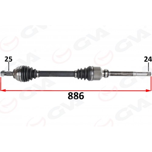 KOMPLE AKS ÖN SAĞ PSA 301 1.6 HDI 100 PS EURO 6 18-