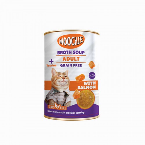 MOOCHIE ET SUYU ÇORBA SOMON BALIKLI YET.KEDI 135ML X 6 ADET