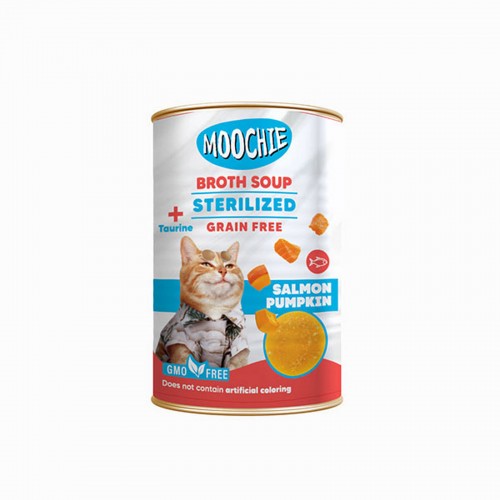 MOOCHIE ET SUYU Ç.SOMON BALKABAĞI KISIR.KEDI 135ML X 6 ADET