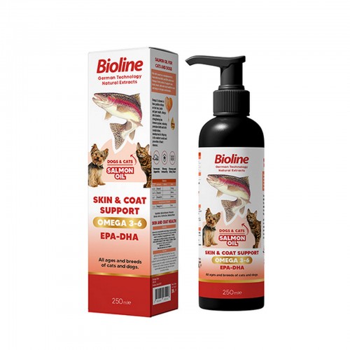 BIOLINE SALMON OIL 250 ML X 1 ADET