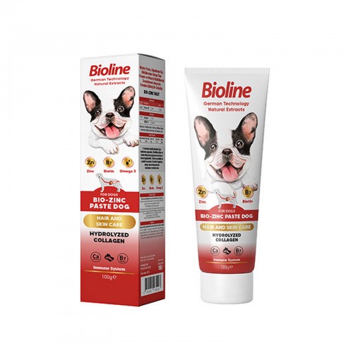 BIOLINE BIO-ZINC PASTE DOG 100 GR X 2 ADET