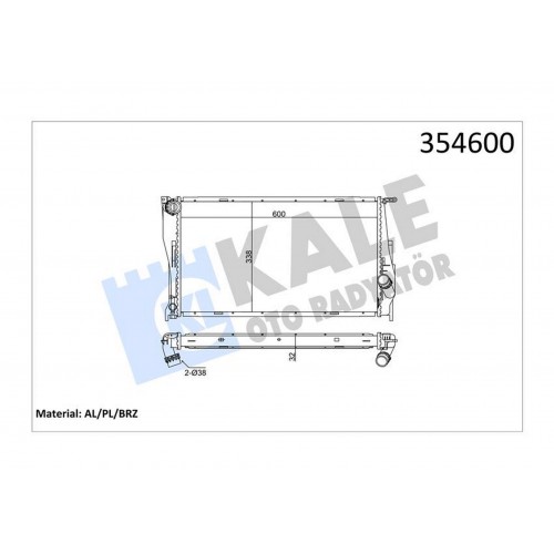 MOTOR SU RADYATORU BMW N47 N57 M57 E81 E82 E87 E88 E90 E92 E93 E84