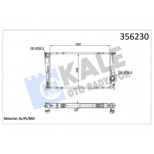 MOTOR SU RADYATORU BMW N54 N55 N20 E82 E84 E88 E89 E90 E92 E93