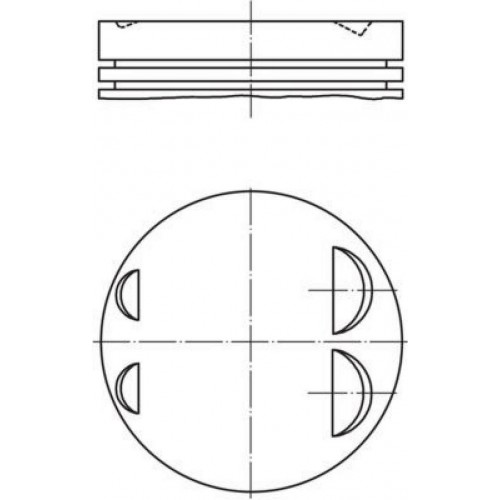 PISTON SEGMAN 0.50 BMW M52 B28 E36 E39 E38 Z3