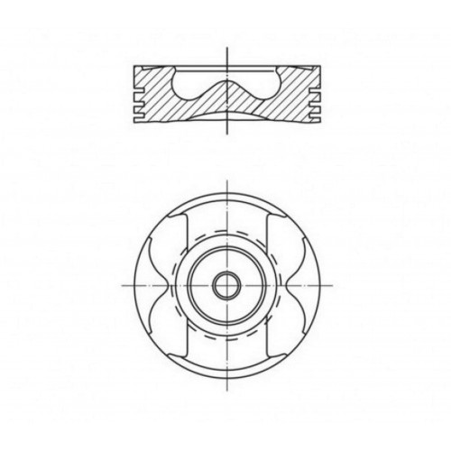 PISTON SEGMAN STD 80.00mm MERCEDES OM622 W447 . RENAULT R9M 1.6 dCi MEGANE TALISMAN TRAFIC NISSAN QASHQAI X-TRAIL NV300