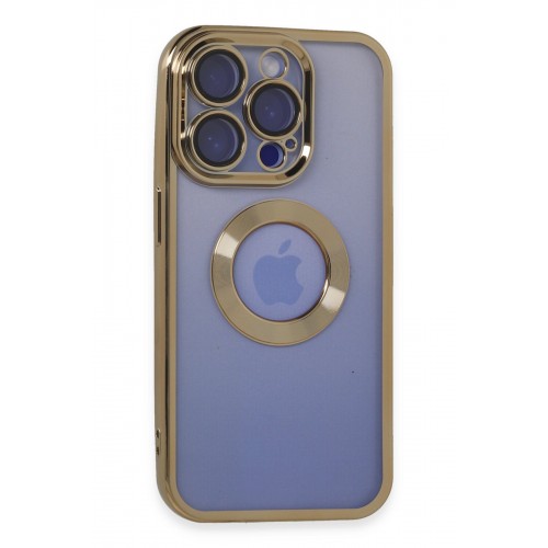 Newface iPhone 15 Pro Kılıf Slot Silikon - Gold