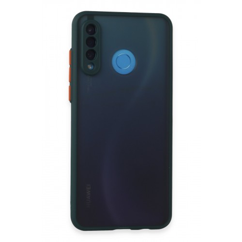 Newface Huawei P30 Lite Kılıf Montreal Silikon Kapak - Yeşil