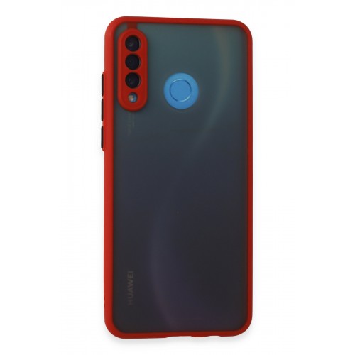 Newface Huawei P30 Lite Kılıf Montreal Silikon Kapak - Kırmızı