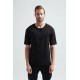 Erdem Weweus Siyah Oversize Erkek T-Shirt 1023 Renk Siyah Beden M