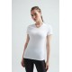 Erdem Ekru V-Yaka Slim Unisex T-Shirt 1025 Renk Ekru Beden S